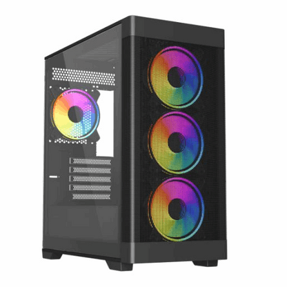 Zephyr Choose Case – Ryzen 5 5500 + RTX3050 | 16GB RAM | 1TB NVMe SSD | Gaming PC