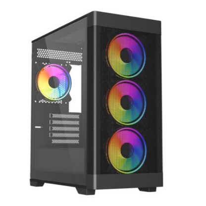 Zephyr 809 – Strike Beyond Infinity | i5-14400F | RTX 5060 | 32GB DDR5 | 1TB NVMe | ARGB Gaming PC