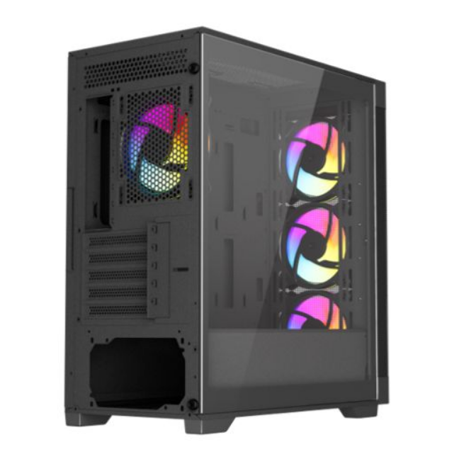 THE ZEPHYR (Also Available in White) — Ryzen 7 5700X | RTX 3060 12GB | 32GB DDR4 | 1TB Gen4 NVMe