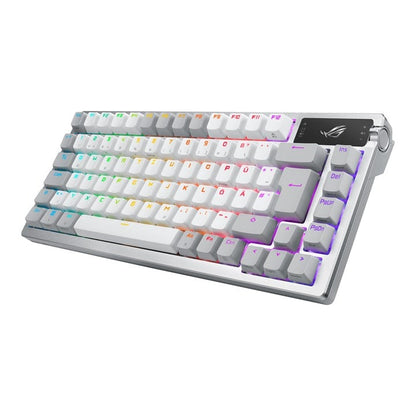 Asus ROG Azoth Wireless Gaming Keyboard - White NX Snow Switches