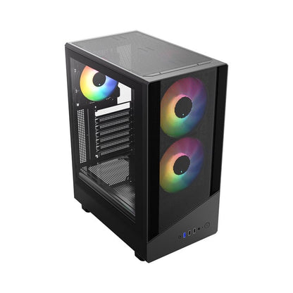 VIDA SPIRE ATX BLACK GAMING CASE