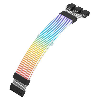 CiT Pro 3 x 8-Pin GPU ARGB Motherboard Extension Cable