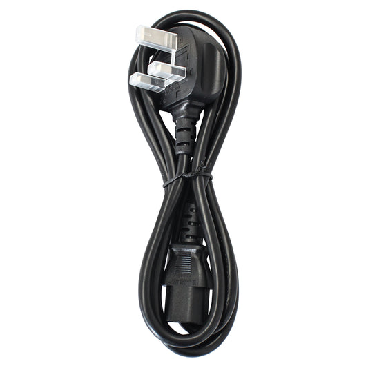 UK 1.2m 3 Pin Mains Kettle Lead C13 5AMP ASTA Licence