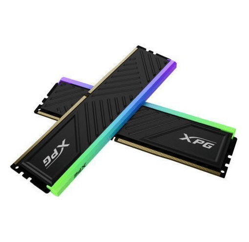 ADATA XPG Spectrix D35G RGB 16GB Kit (2 x 8GB), DDR4, 3200MHz (PC4 - 25600), CL16, XMP 2.0, DIMM Memory, Black - Pink Parsnip Computers