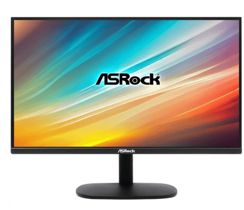 Asrock 24.5" Challenger Gaming Monitor (CL25FF), IPS, 1920 x 1080, 1ms, VGA, HDMI, 100Hz, sRGB 99%, Eye Care, FreeSync, VESA - Pink Parsnip Computers
