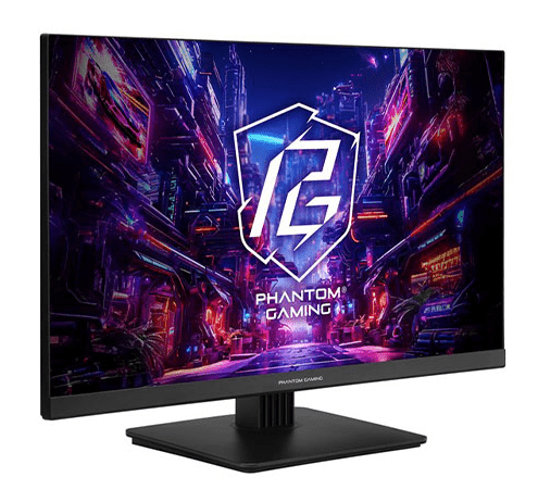 Asrock 27" Gaming Monitor (PG27FFT1B), IPS, 1920 x 1080, 1ms, 2 HDMI, DP, 180Hz, sRGB 123%, FreeSync, VESA - Pink Parsnip Computers
