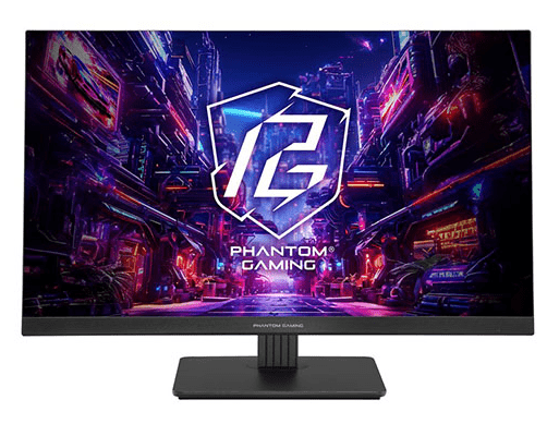 Asrock 27" Gaming Monitor (PG27FFT1B), IPS, 1920 x 1080, 1ms, 2 HDMI, DP, 180Hz, sRGB 123%, FreeSync, VESA - Pink Parsnip Computers