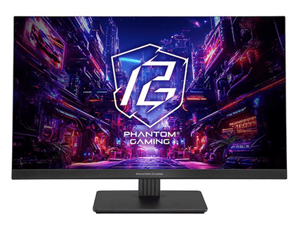 Asrock 27" Gaming Monitor (PG27FFT1B), IPS, 1920 x 1080, 1ms, 2 HDMI, DP, 180Hz, sRGB 123%, FreeSync, VESA - Pink Parsnip Computers