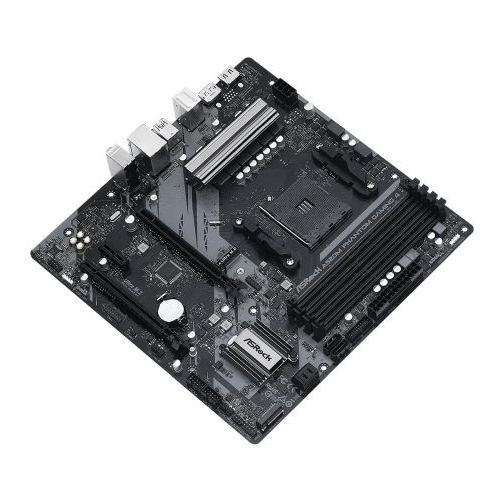 Asrock A520M PHANTOM GAMING 4, AMD A520, AM4, Micro ATX, 4 DDR4, HDMI, DP, 2x M.2 - Pink Parsnip Computers