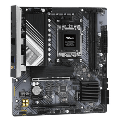 Asrock B650M - HDV/M.2, AMD B650, AM5, Micro ATX, 2 DDR5, HDMI, DP, 2.5G LAN, PCIe4, 2x M.2 - Pink Parsnip Computers