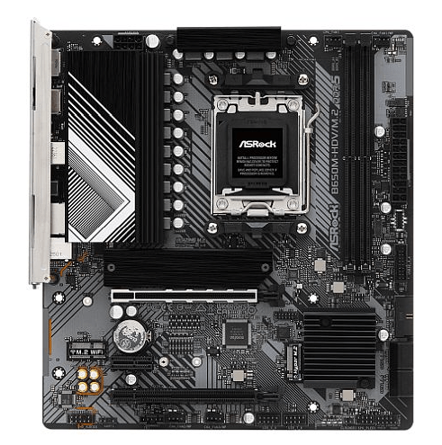 Asrock B650M - HDV/M.2, AMD B650, AM5, Micro ATX, 2 DDR5, HDMI, DP, 2.5G LAN, PCIe4, 2x M.2 - Pink Parsnip Computers