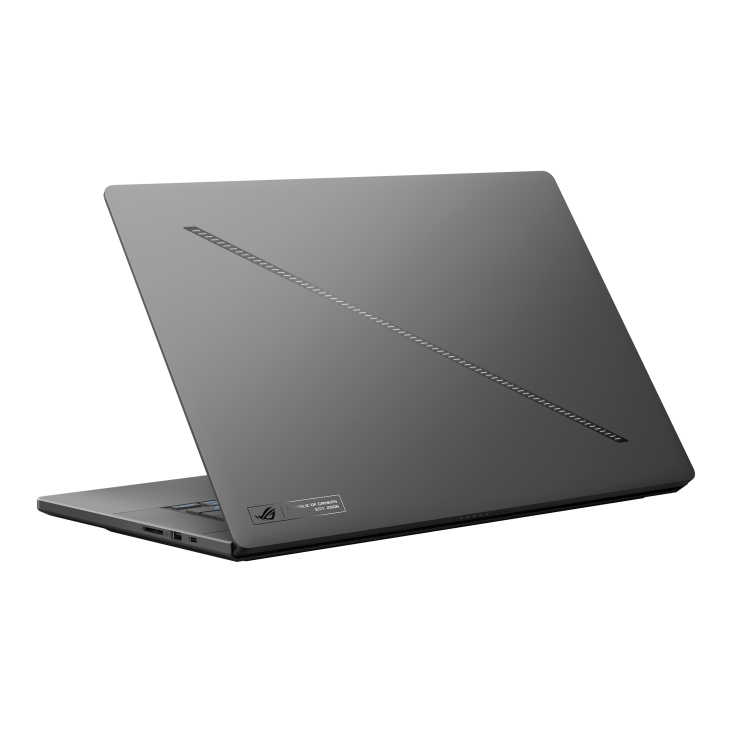 ASUS ROG Zephyrus G16 GU605CP grey Slash Lighting rear lid