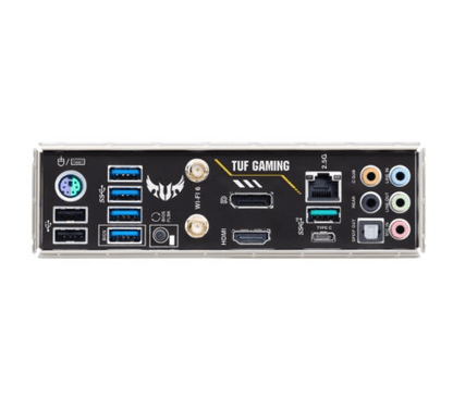 Asus TUF GAMING B550M - PLUS WIFI II, AMD B550, AM4, Micro ATX, 4 DDR4, HDMI, DP, AX Wi - Fi, 2.5GB LAN, PCIe4, RGB, 2x M.2 - Pink Parsnip Computers