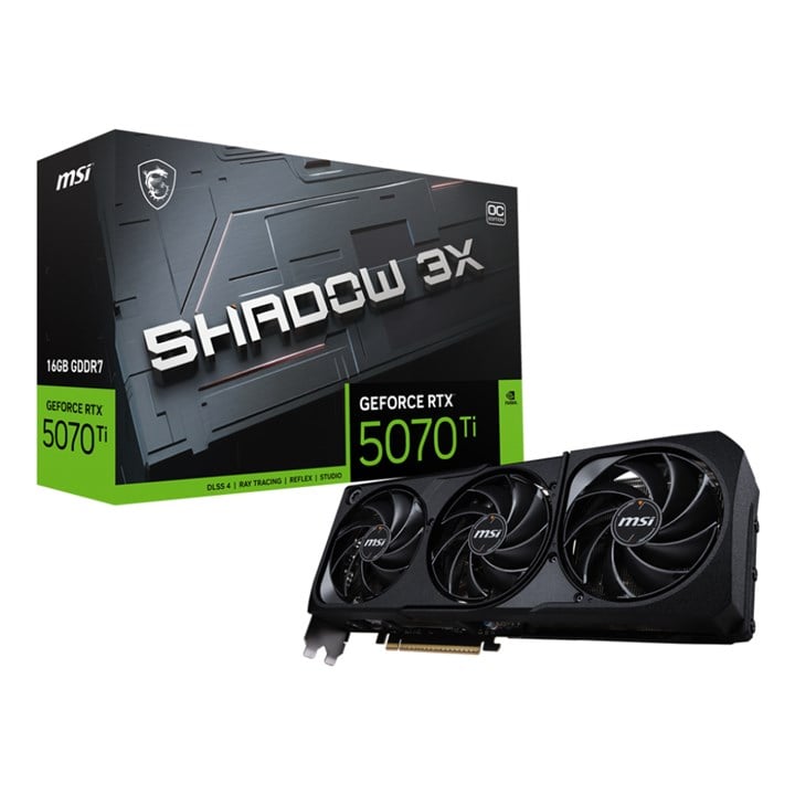 MSI  RTX 5070 TI 16G SHADOW 3X OC