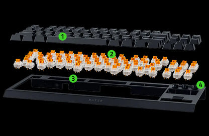RAZER BLACKWIDOW V4 TENKEYLESS KEYBOARD