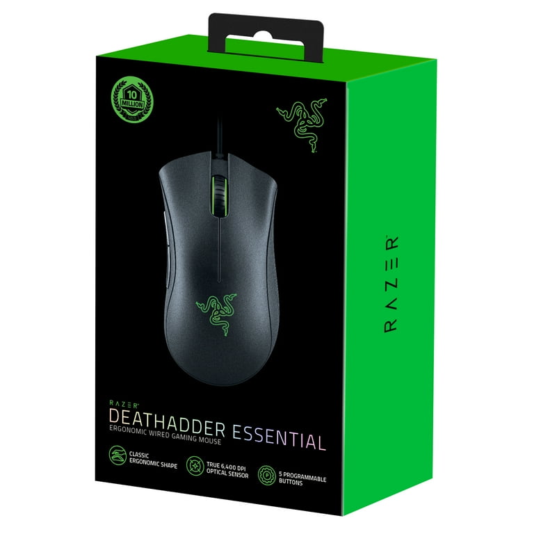 RAZER DEATHADDER ESSENTIAL MOUSE BLK