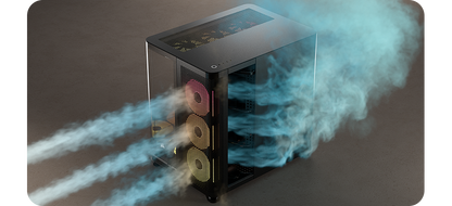 The Obsidian Link X3D | Ryzen 7 7800X3D | RTX 5070 12GB | 32GB DDR5 | 1TB NVMe | Corsair iCUE Gaming PC