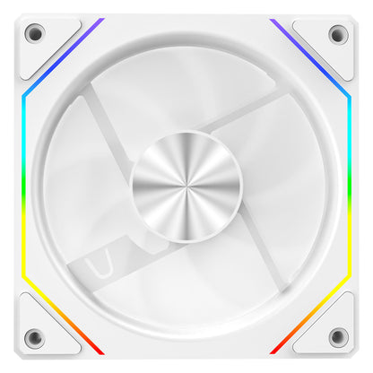 CiT Eclipse Infinity ARGB Fan – White Edition (120mm)