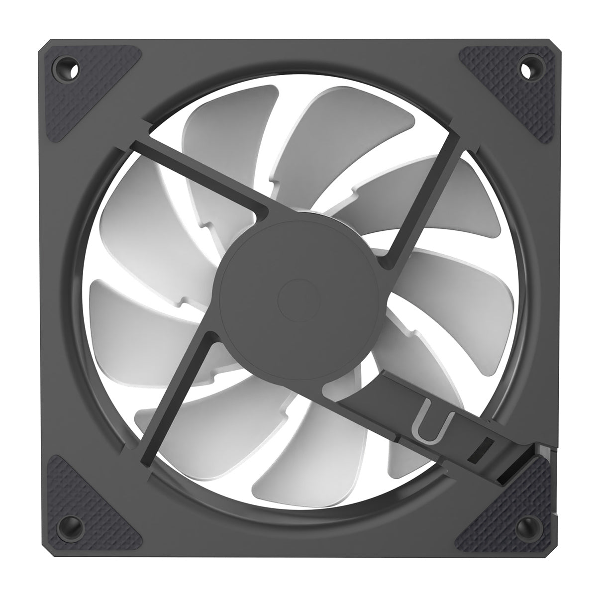 Pro Storm 120mm Three-Sided Infinity ARGB Black 4pin PWM PC Cooling Fan
