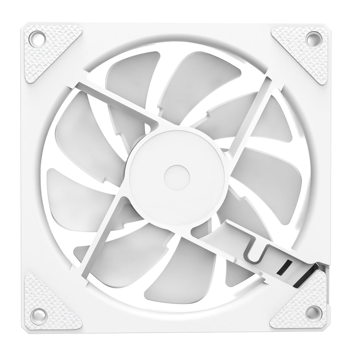 Pro Storm 120mm Three-Sided Infinity ARGB White 4pin PWM PC Cooling Fan