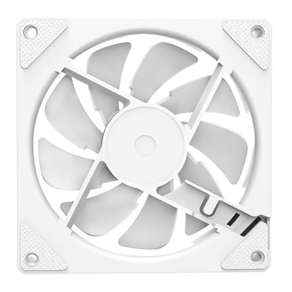 Pro Storm 120mm Three-Sided Infinity ARGB White 4pin PWM PC Cooling Fan