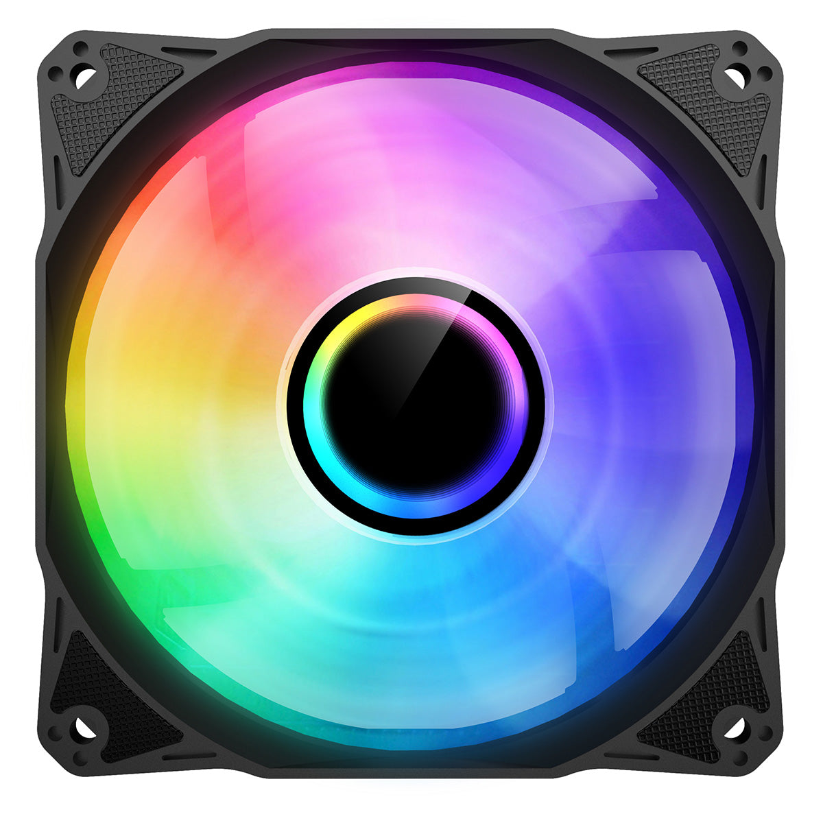 CiT Pro YH120 120mm ARGB Black Inner-Ring Infinity Fan