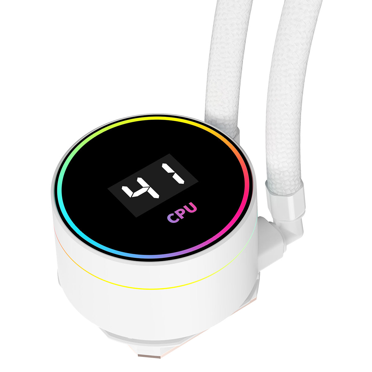 Hello Kitty DreamBuild – Ryzen 5 5600XT | Arc B570 10GB | 32GB White RAM | 1TB NVMe | AIO w/ CPU Display | WiFi & Bluetooth