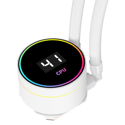 Hello Kitty DreamBuild – Ryzen 5 5600XT | Arc B570 10GB | 32GB White RAM | 1TB NVMe | AIO w/ CPU Display | WiFi & Bluetooth