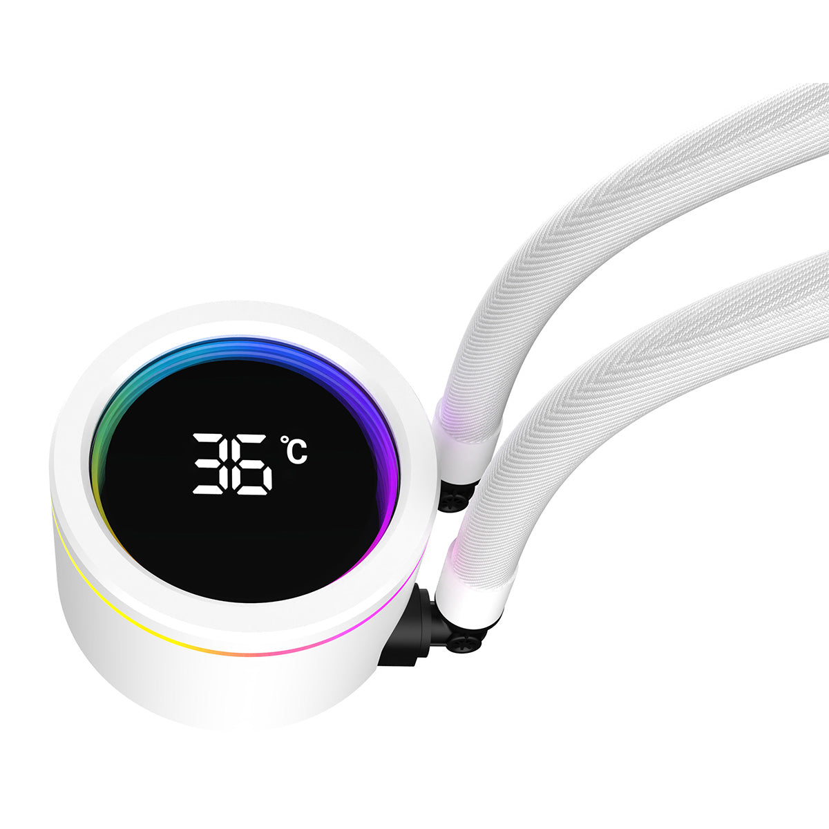 The Venus – White RTX 5060 Showcase Gaming PC