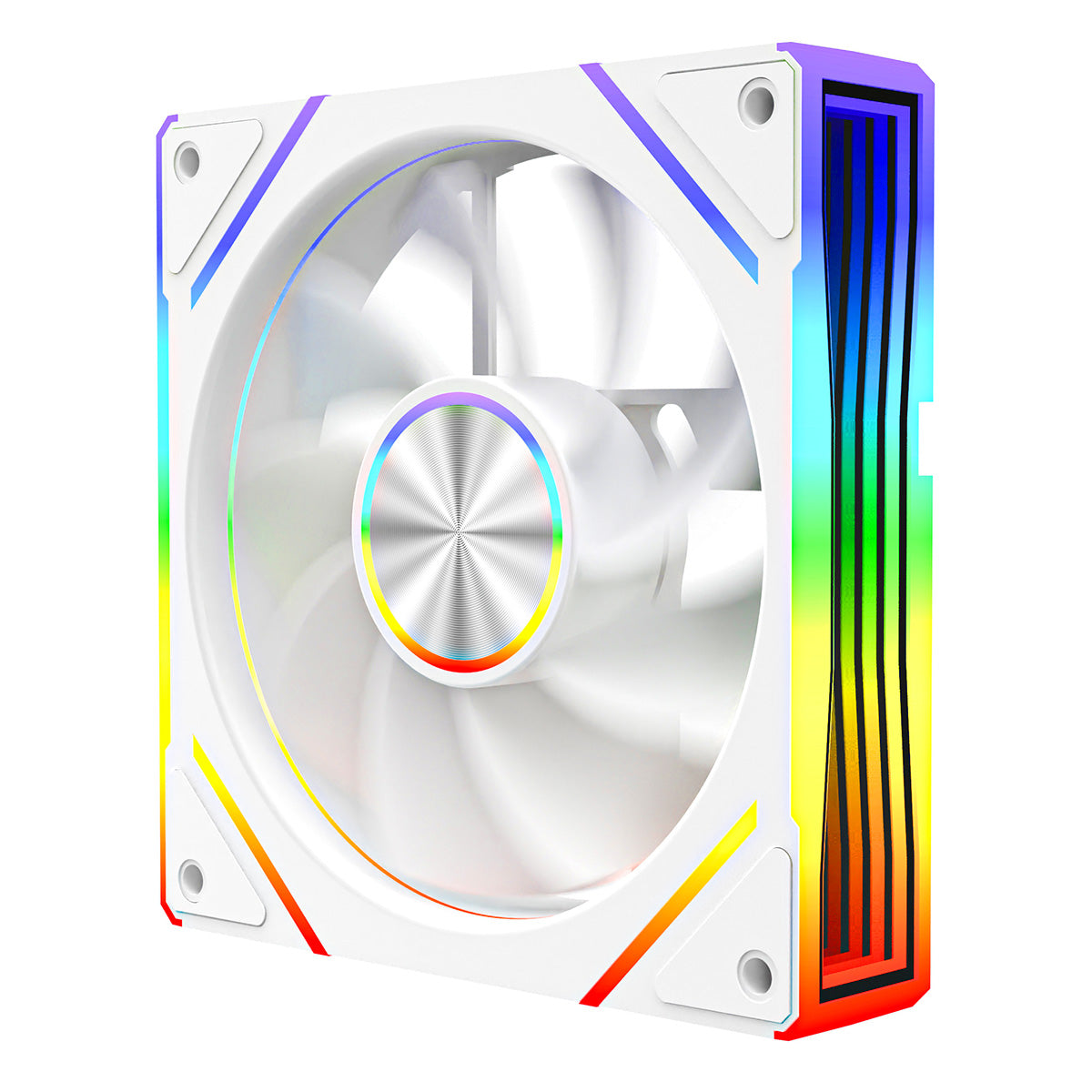 The Kiyan – RTX 5060 White Gaming PC | Ryzen 5 7500X3D | 32GB DDR5 | 2TB NVMe | 360mm AIO | WiFi 6E | Windows 11