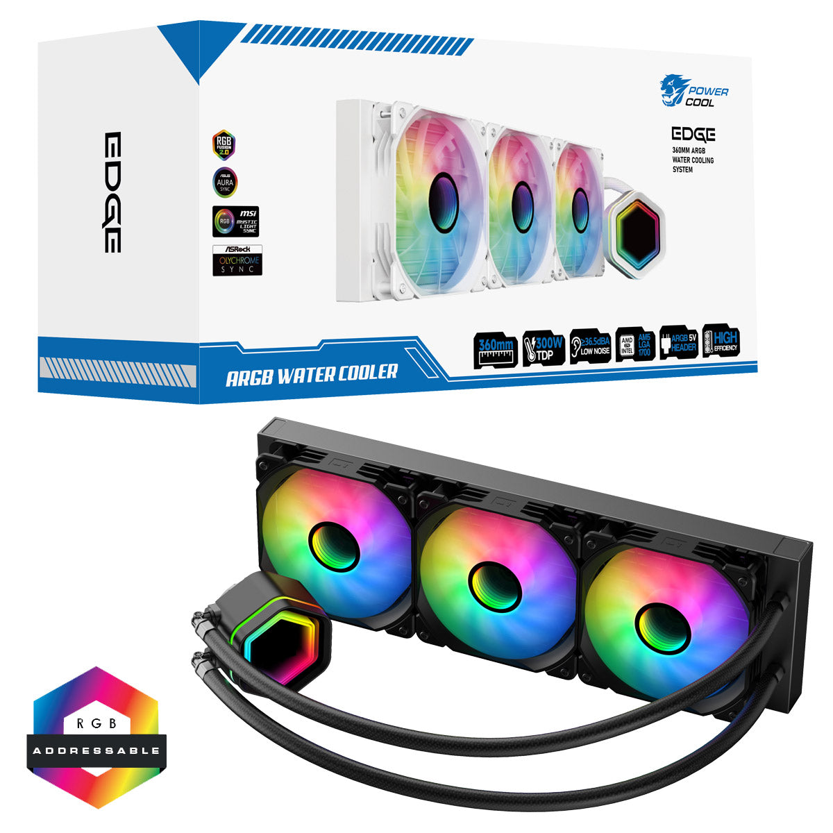 The Parsnip Pulveriser Gaming PC | Ryzen 5 5500 | RTX 3070 8GB | 32GB RAM | 1TB SSD | 360mm AIO | Black or White Gaming PC