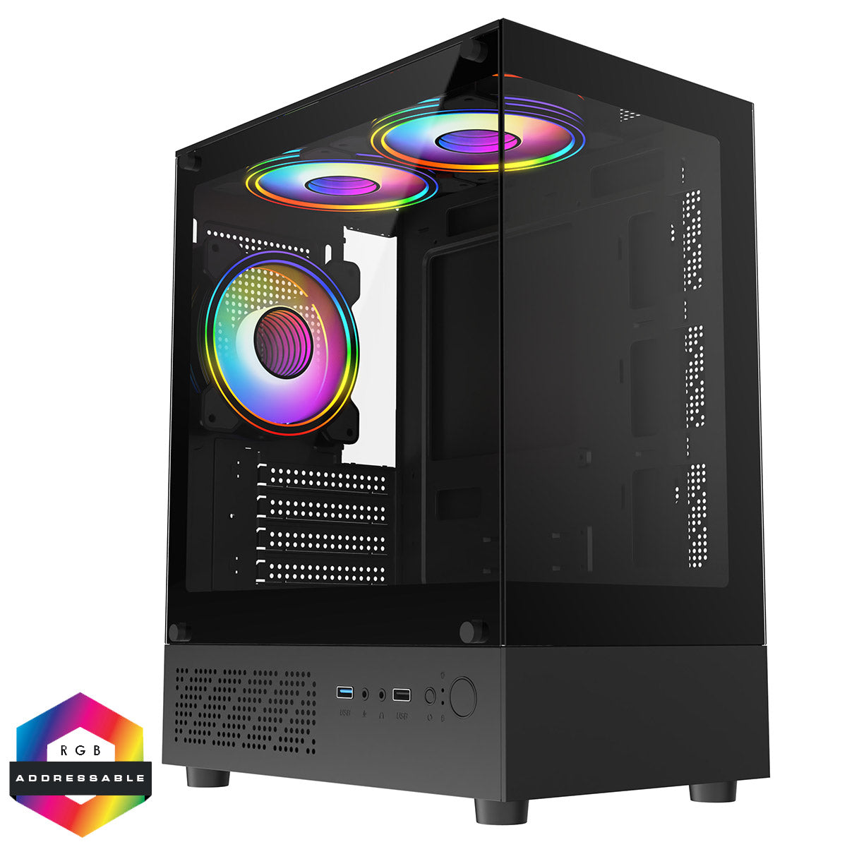 Celcius RX 9060 XT + Ryzen 5 7600X Gaming PC