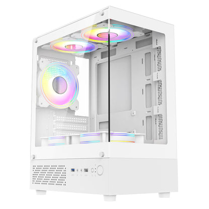 Celcius | Ryzen 5 2400G | 16GB RGB RAM | 512GB SSD | ARGB Watercooled White Build