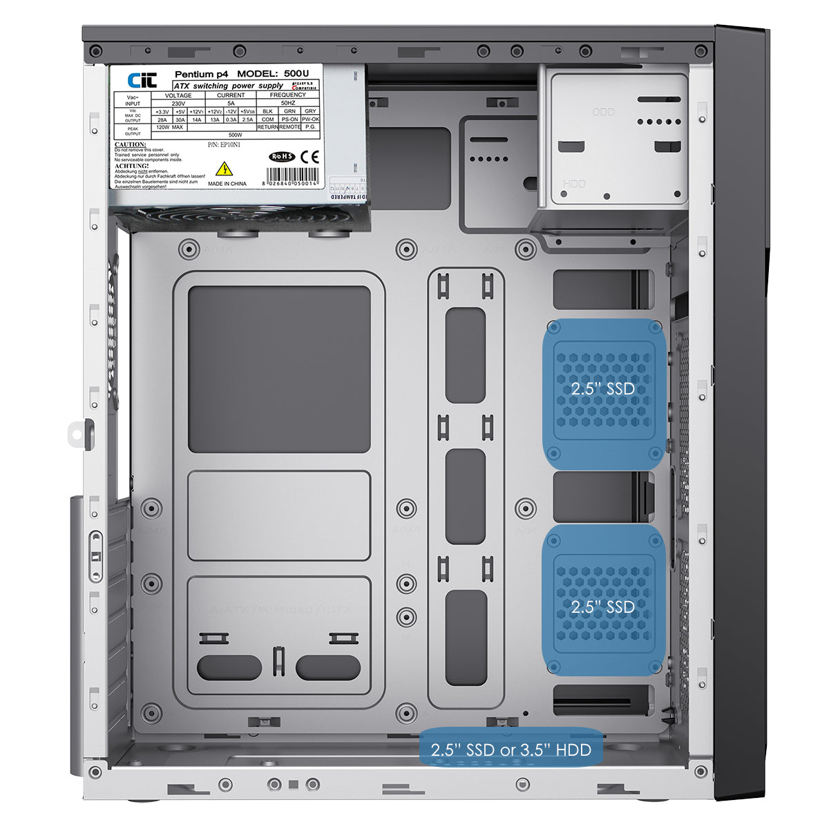 The Desk Commander Office PC | Intel i3 | 16GB RAM | Windows 11 Pro