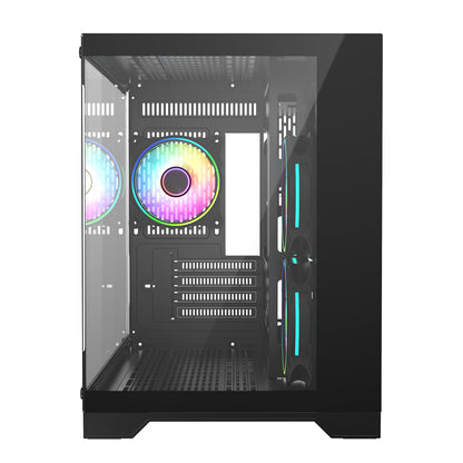 CONCEPT BLACK Bargain Boost Pro Gaming PC – Ryzen 5 3600X | RX 5700 XT 8GB | 16GB RAM | 1080p & 1440p Ready
