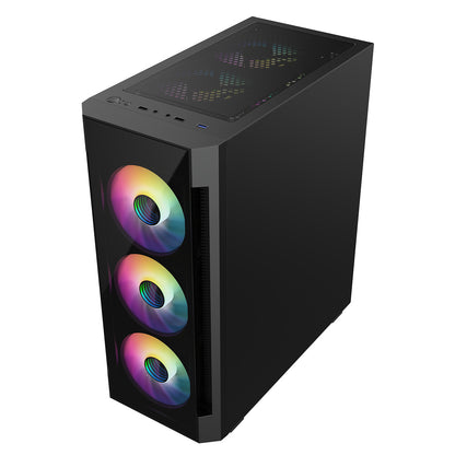 Hawkins Streamer Bundle Gaming PC Dual Screen Setup Ryzen 5 5600 RTX 3070 32GB RAM 1440p 200Hz Monitor | DDR4