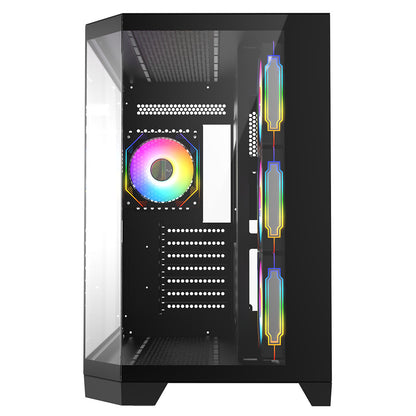 CiT DS360 RGB Gaming Case – Black Edition