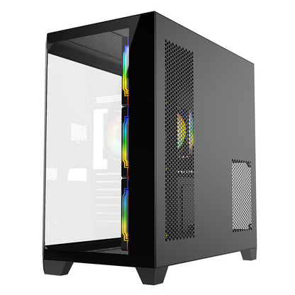 CiT DS360 RGB Gaming Case – Black Edition