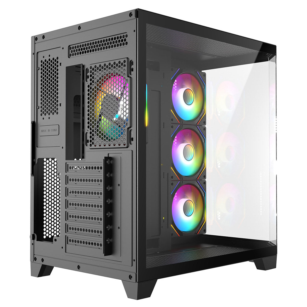 CiT DS360 RGB Gaming Case – Black Edition