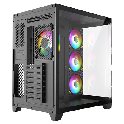 CiT DS360 RGB Gaming Case – Black Edition