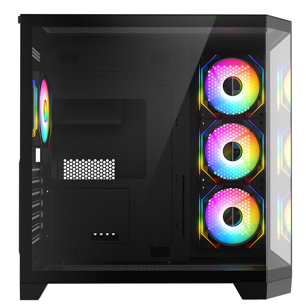 CiT DS360 RGB Gaming Case – Black Edition