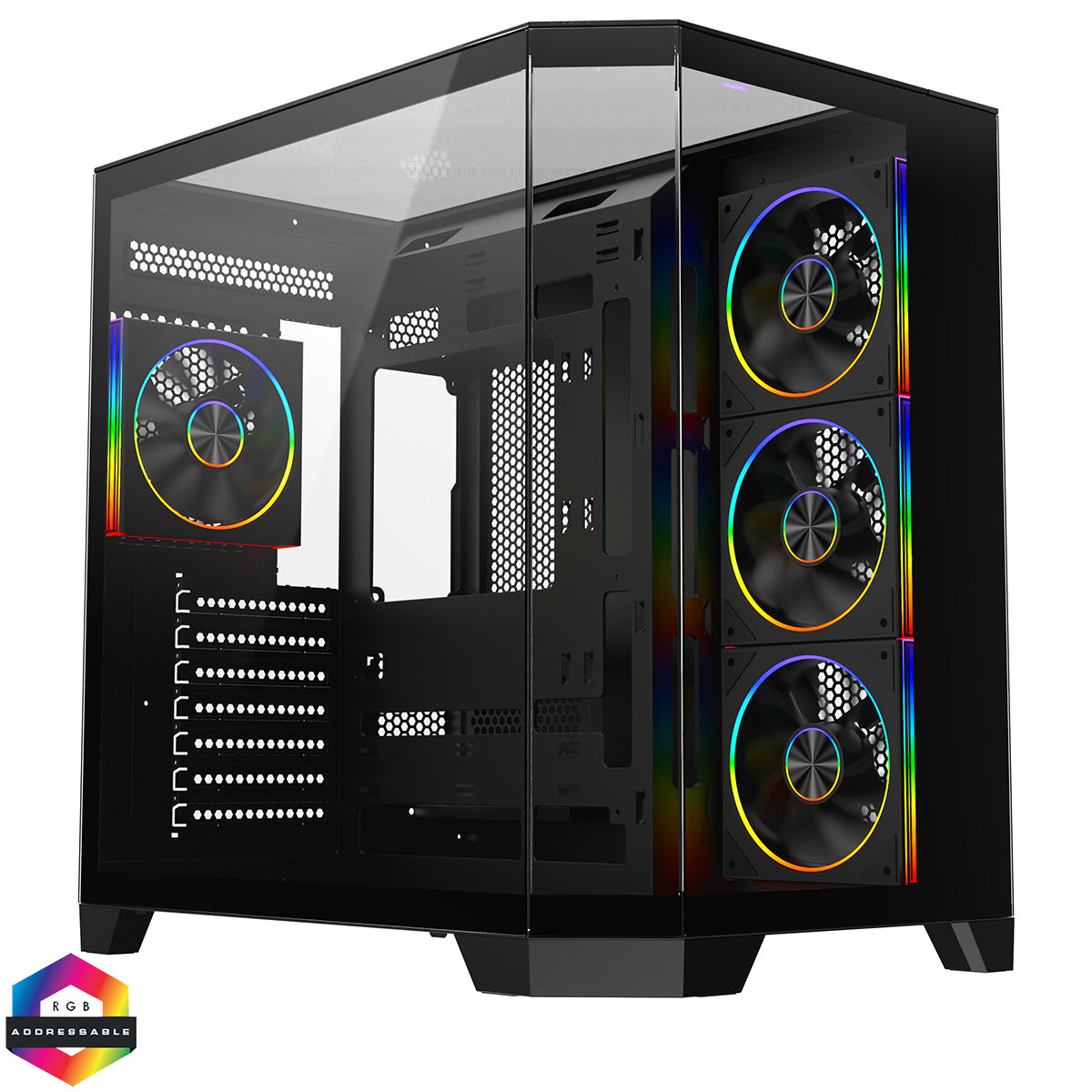 DS360 Elite Gaming PC – Ryzen 9800X3D • RTX 5080 16GB • 32GB DDR5 • AM5