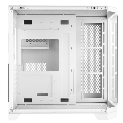 CiT DS360 RGB Gaming Case – White Edition