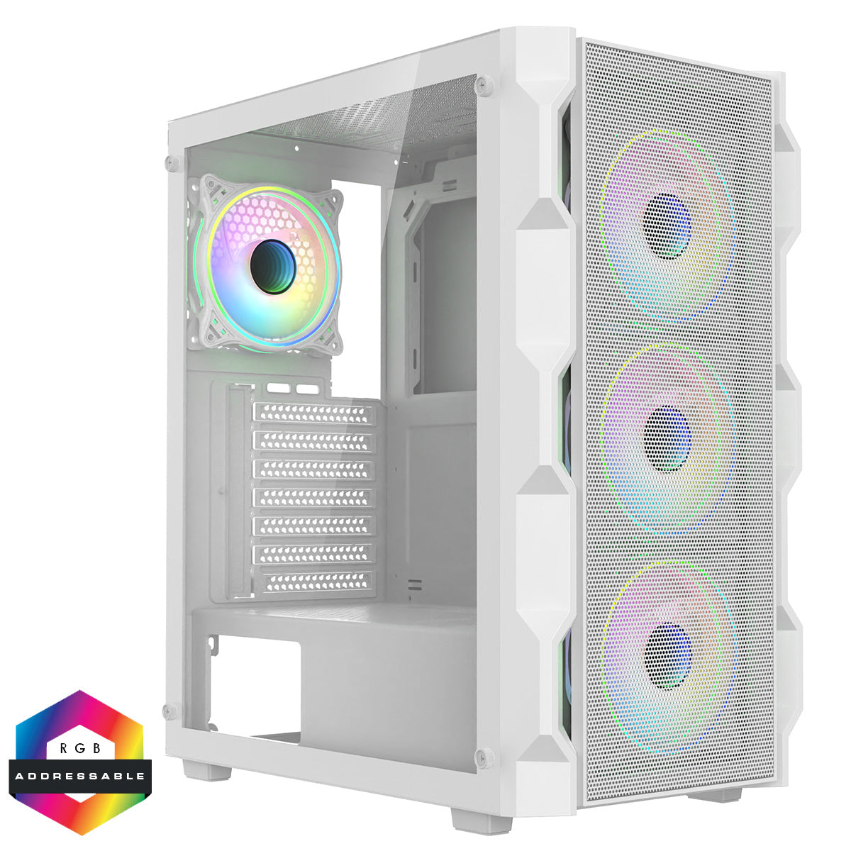 NEO PC Ryzen 3 3200G 4 Core - Vega 8 onboard Graphics - 16GB DDR4 - 512GB SSD (White)
