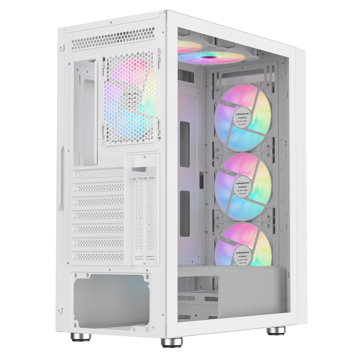 Phantom Ryzen 5 5500 6 Core - AMD RX6600 - 16GB DDR4 - 1TB (White)
