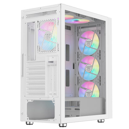Phantom Ryzen 5 5500 6 Core - AMD RX6600 - 16GB DDR4 - 1TB (White)