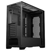 CiT Pro Creator XR Mid-Tower ATX PC Black Gaming Case With Mesh Front Panel and Tempered Glass Side Panel and 7 x ARGB Fans