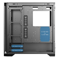 CiT Pro Creator XR Mid-Tower ATX PC Black Gaming Case With Mesh Front Panel and Tempered Glass Side Panel and 7 x ARGB Fans