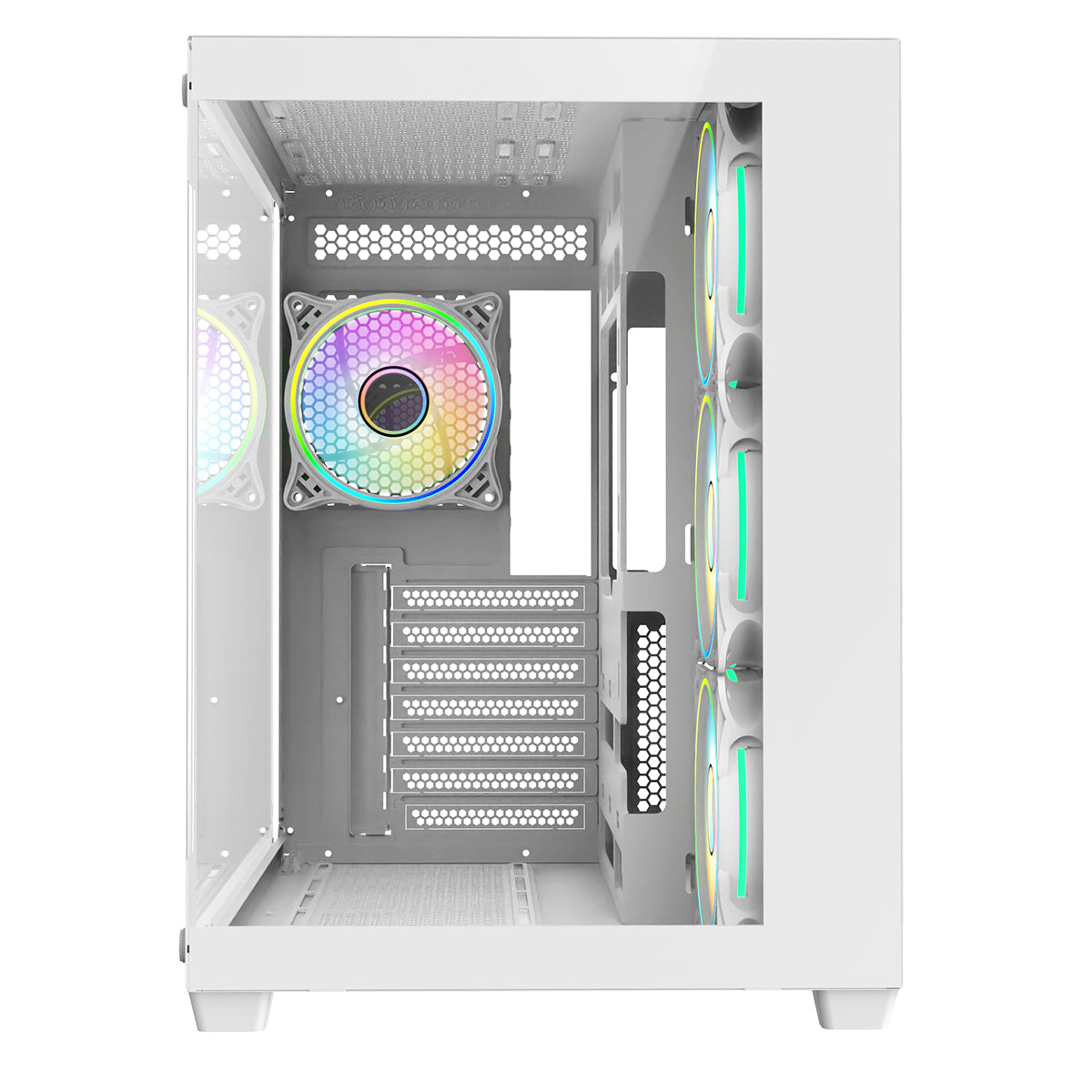 The Vision – Ryzen 7 / RX 9060 XT 16GB White Gaming PC