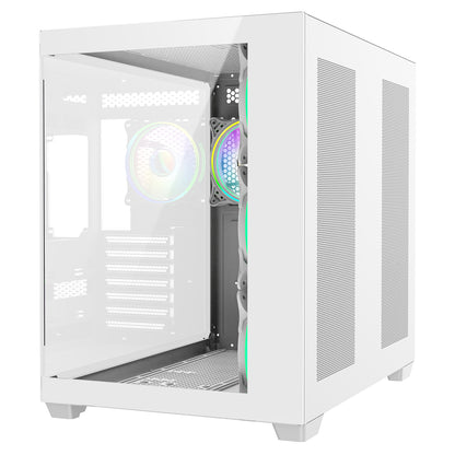 The Vision – Ryzen 7 / RX 9060 XT 16GB White Gaming PC